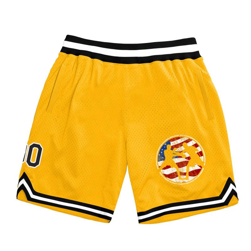 Boxing American Flag USA Classic Basketball Shorts 