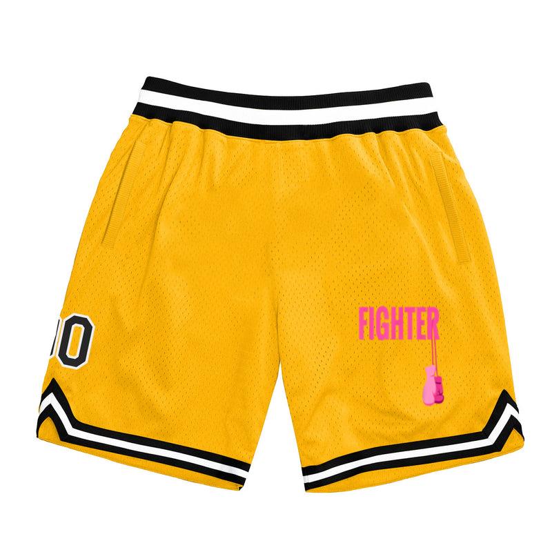 Boxing Gloves Breast Cancer Awareness Classic Basketball Shorts 