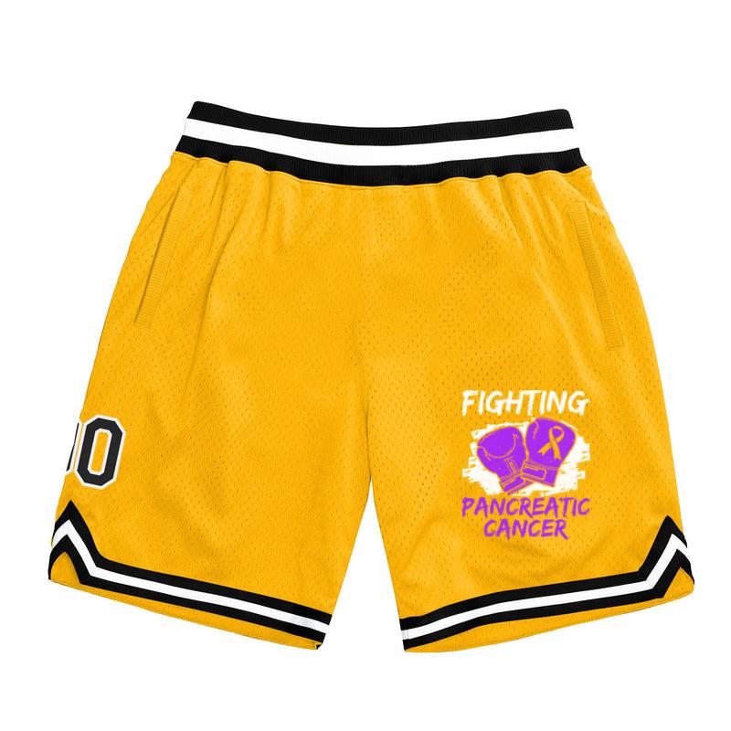Boxing Gloves Pancreatic Cancer Classic Basketball Shorts 