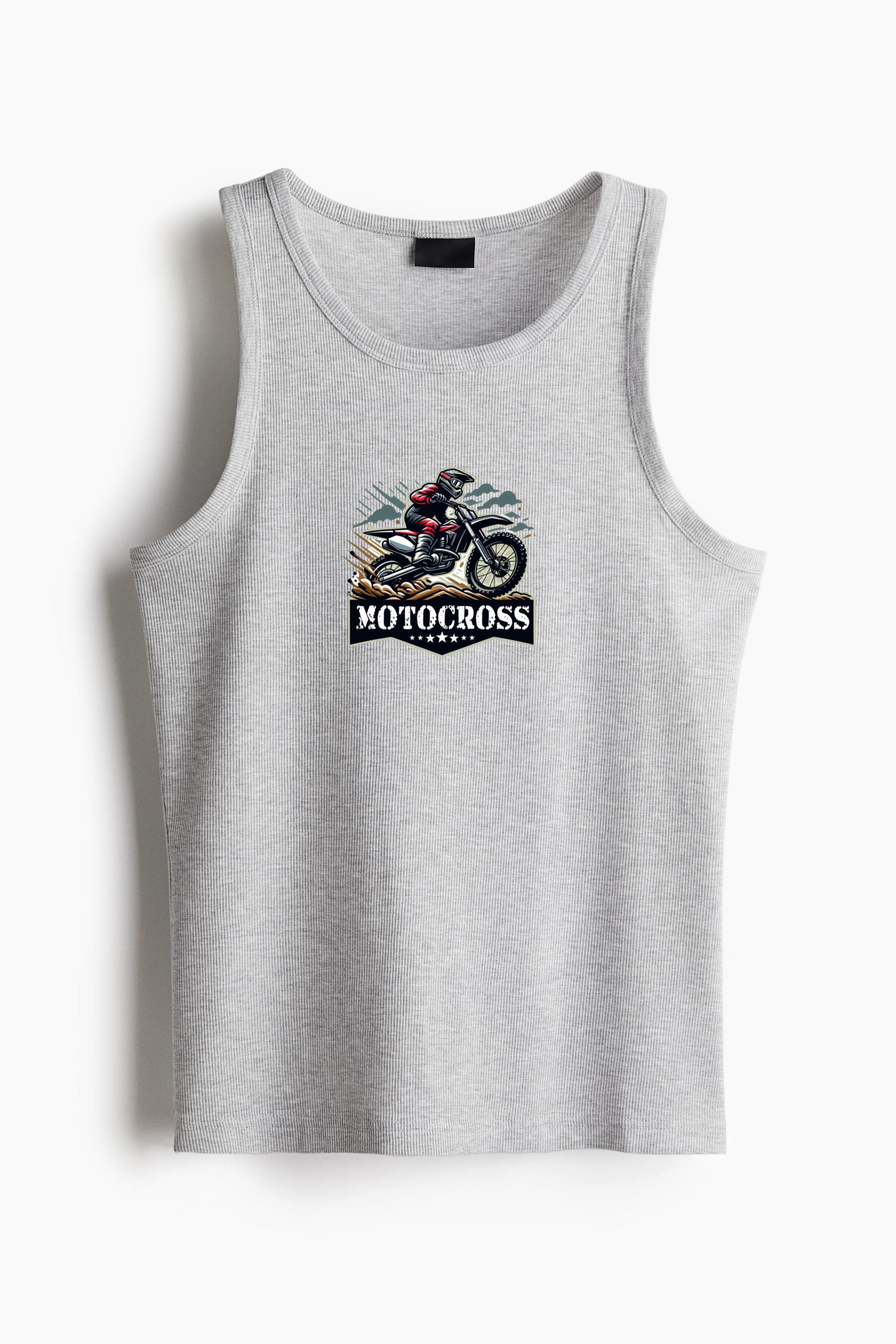 Fisher Motorbike Curious Modern Classic Unisex Tank Top