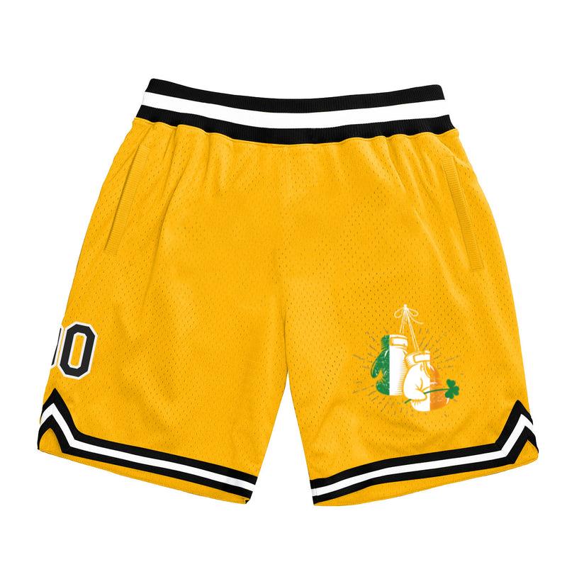 Ireland Flag Shamrock Irish Boxing Classic Basketball Shorts 