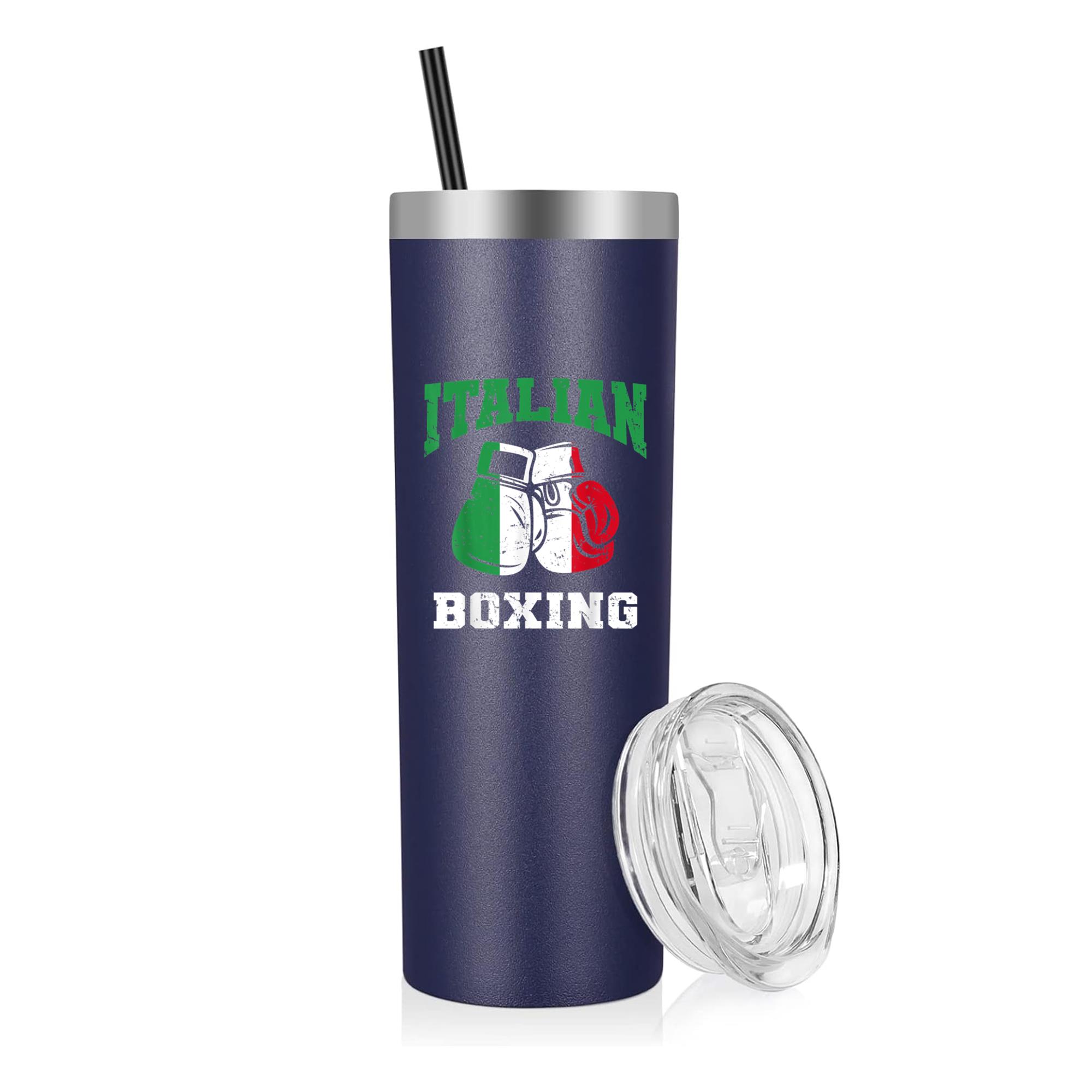 Italian Boxing 20oz Stainless Steel Tumbler
