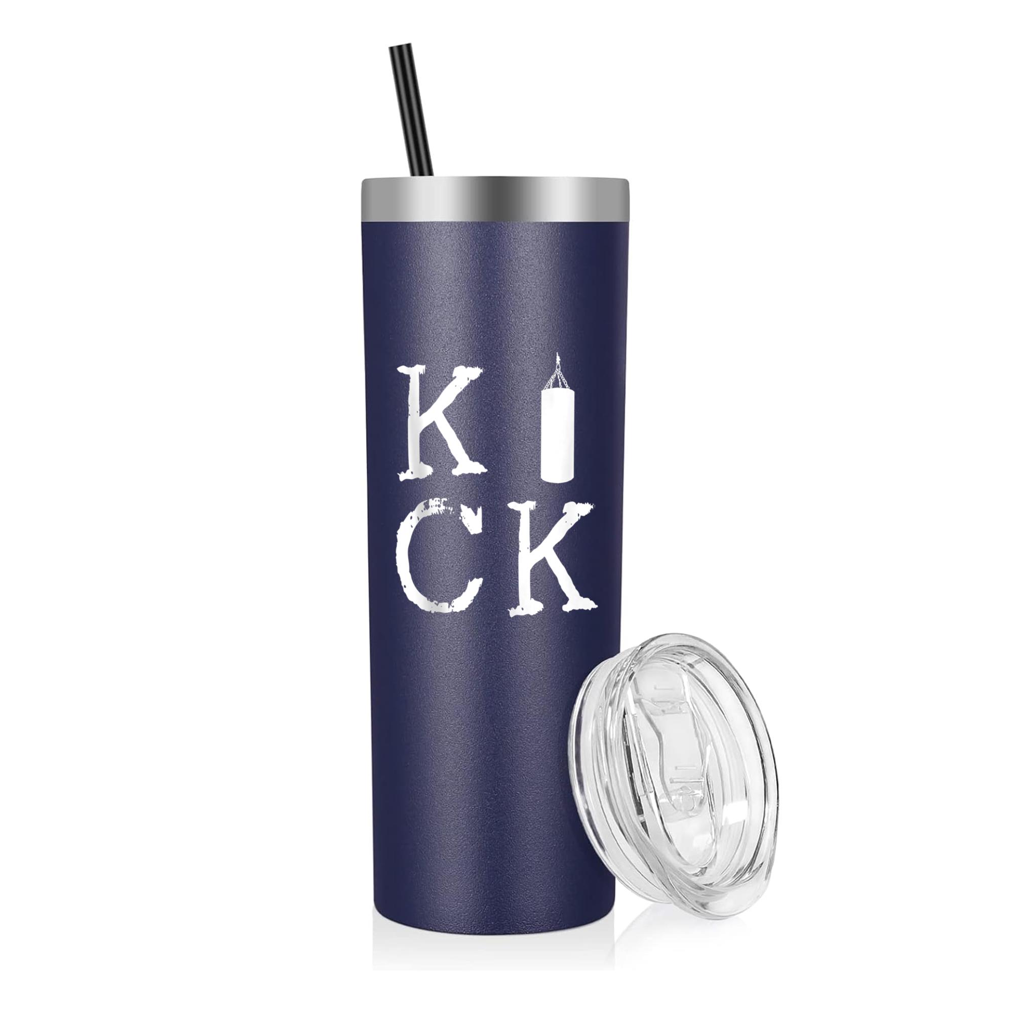 Kick Boxing Kickboxer 20oz Stainless Steel Tumbler