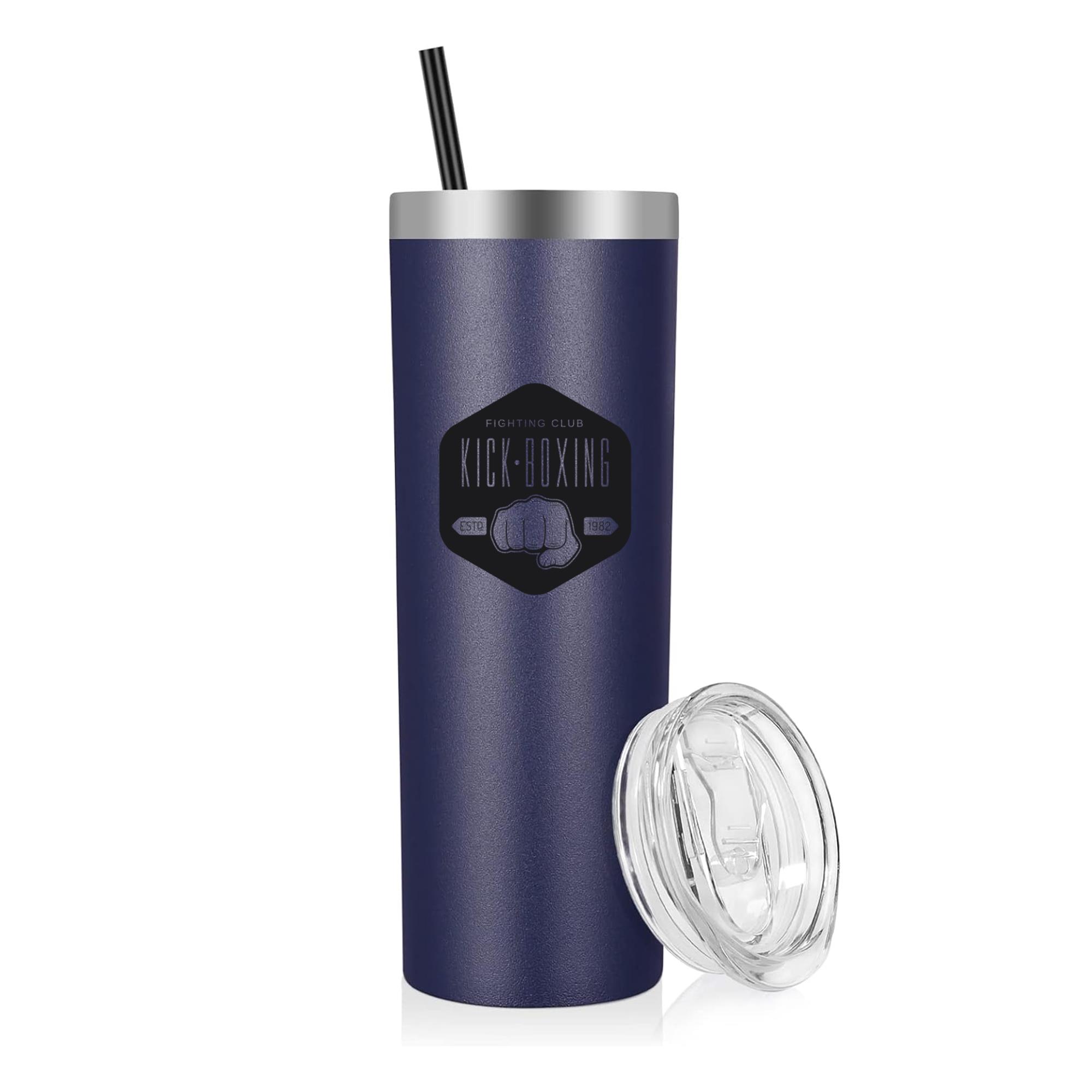 Kickboxing Club Logo 20oz Stainless Steel Tumbler