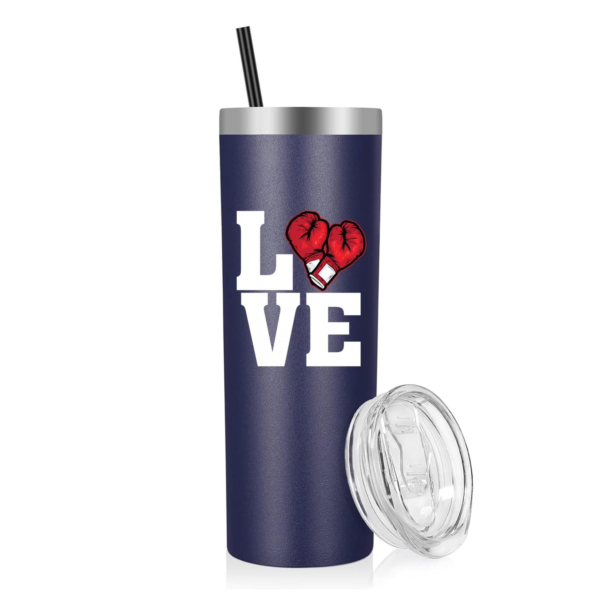Love Boxing Gloves 20oz Stainless Steel Tumbler