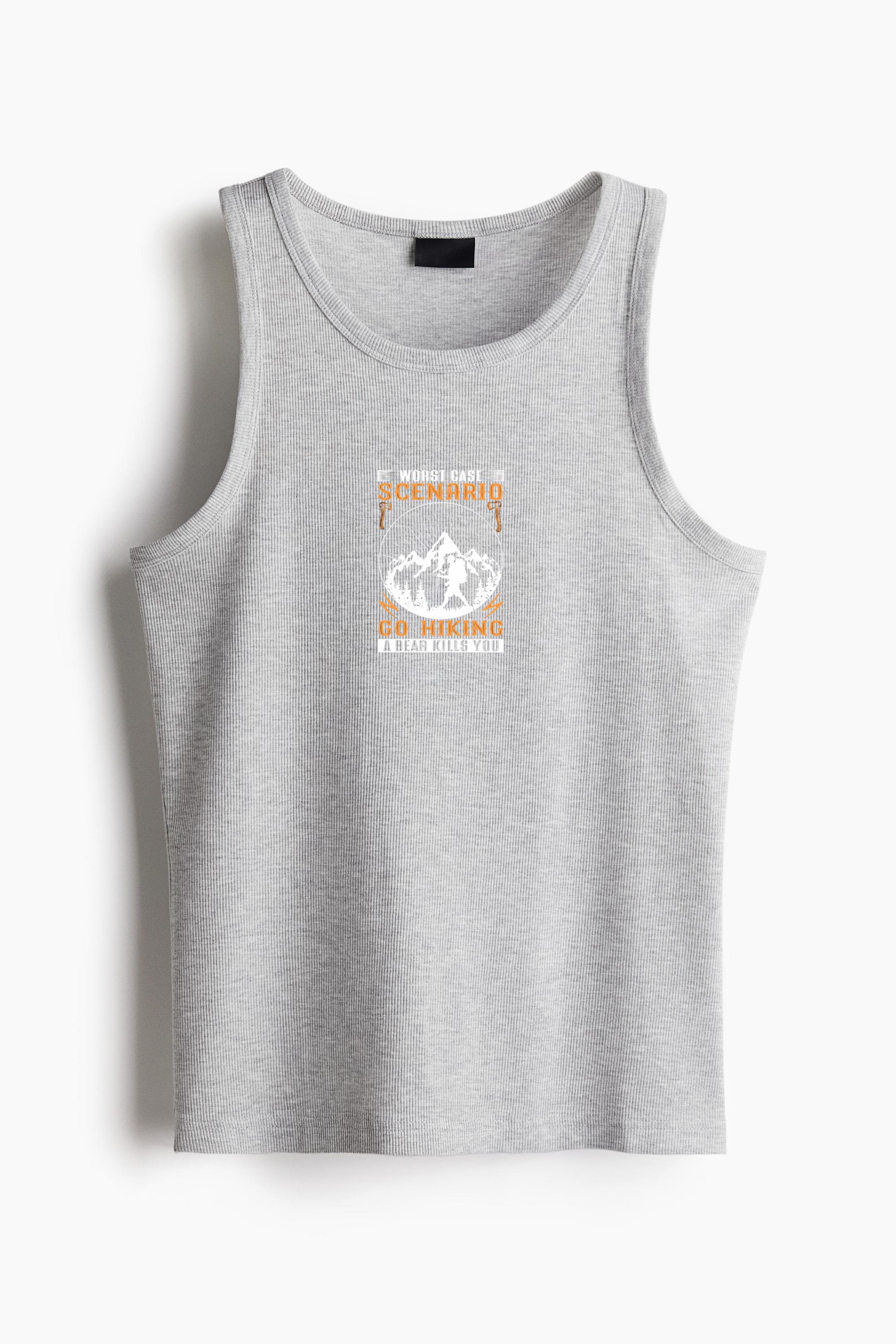 Man Motorbike Joyful Minimal Classic Unisex Tank Top