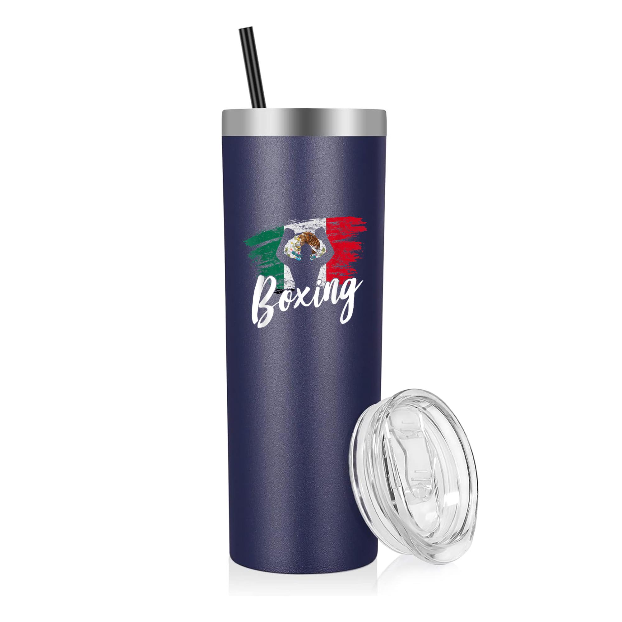 Mexican Boxing Humor Boxer 20oz Stainless Steel Tumbler