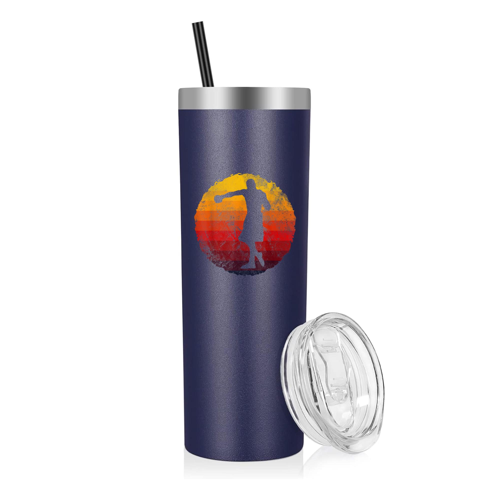 Retro Vintage Boxing 20oz Stainless Steel Tumbler