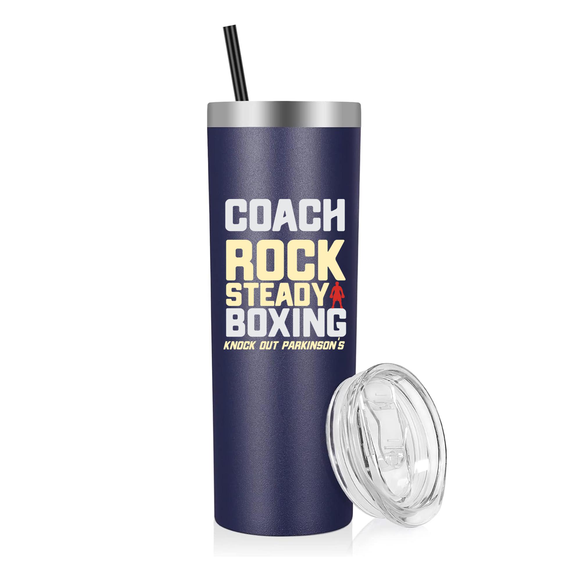 Rock Steady Boxing Coach 20oz Stainless Steel Tumbler