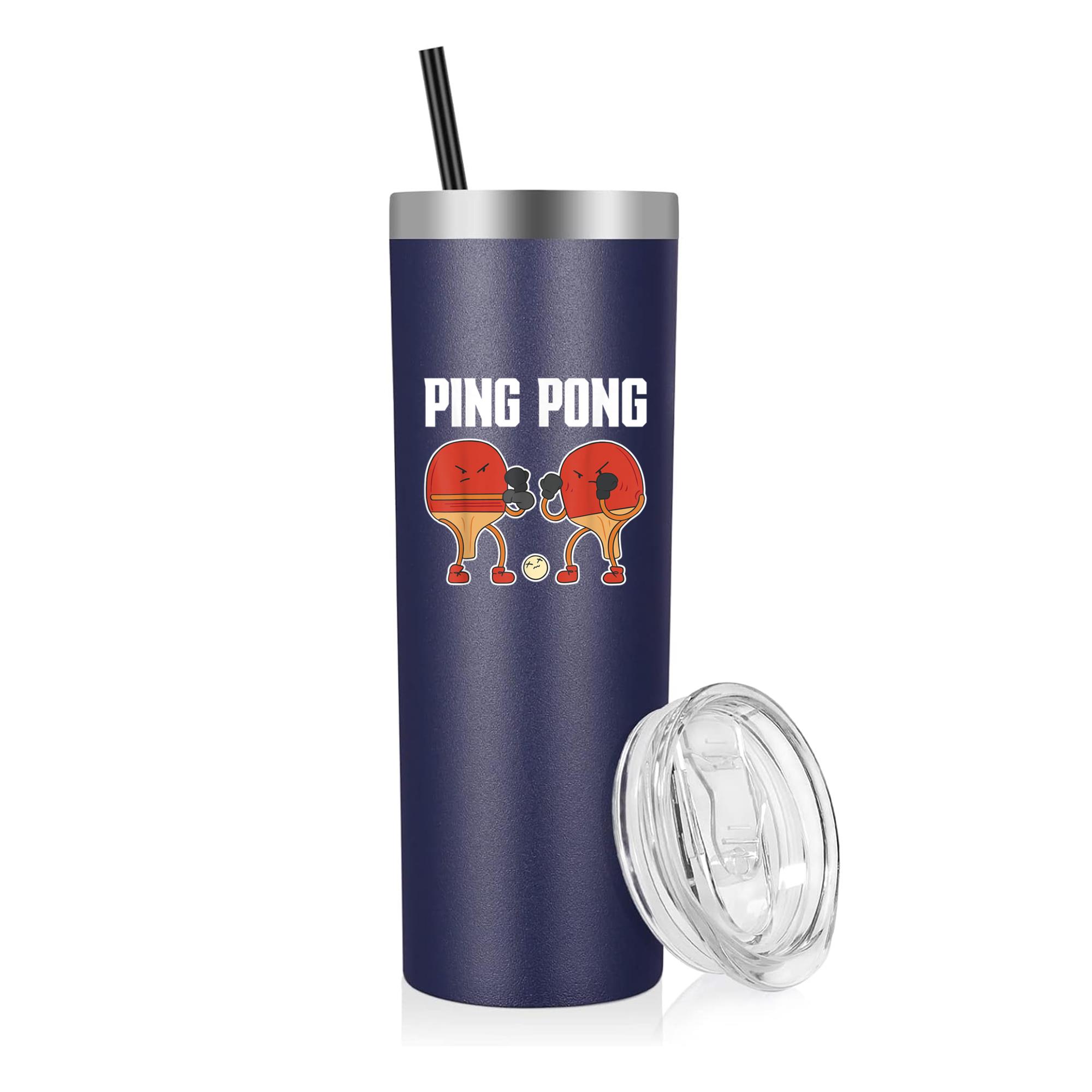 Table Tennis Bat Boxing Gloves 20oz Stainless Steel Tumbler