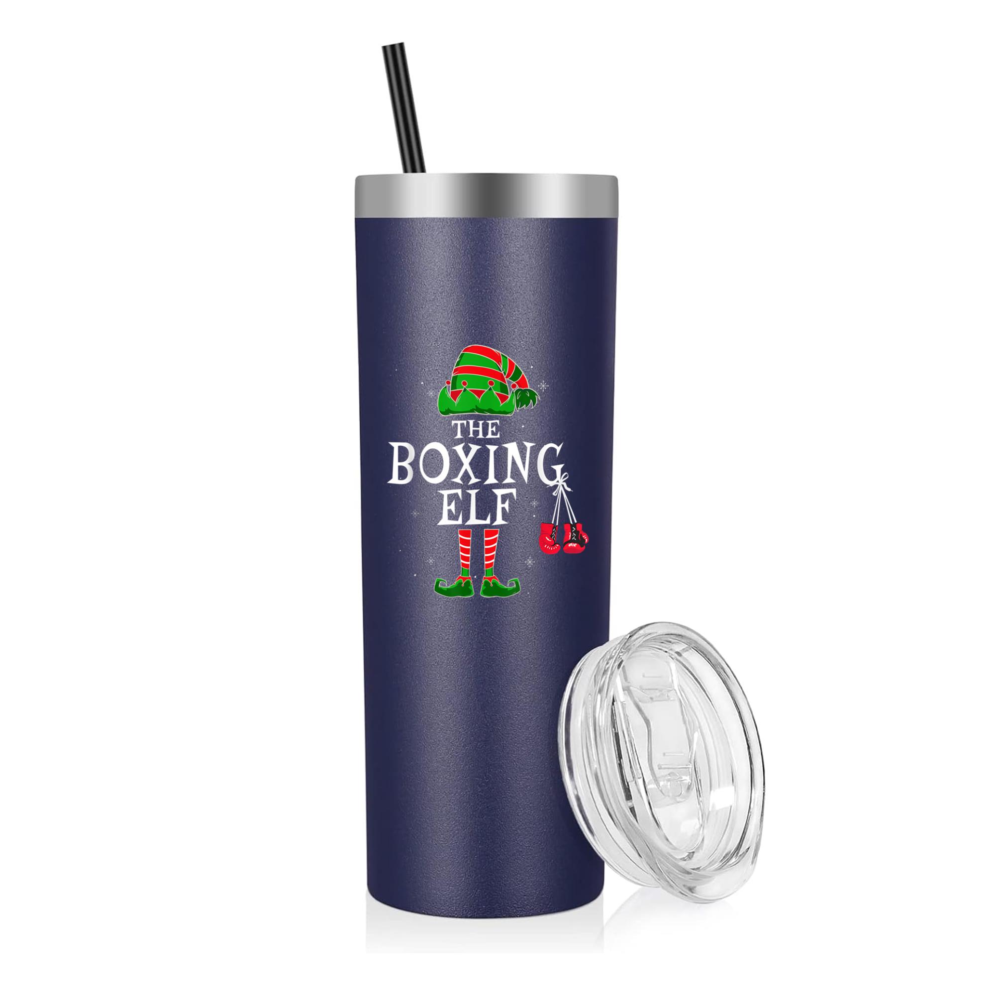 The Boxing Elf 20oz Stainless Steel Tumbler